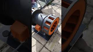 ww2 air raid siren  first low speed test in a few decades  nearly ready for full run [upl. by Nosnah]