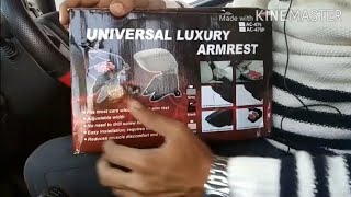 ArmRest for all car how to install armrest in carChevrolet beat armrest install [upl. by Rehpretsirhc]