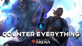 Nothing resolves  MONO BLUE CONTROL STANDARD BO1 DECK GUIDE  Flash control KALDHEIM MTG Arena [upl. by Vlada]