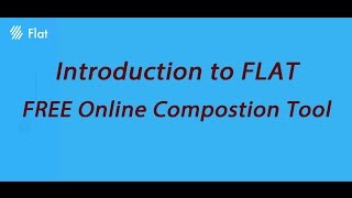 Write your Music with this FREE Online Composition Tool   FLAT [upl. by Erreid]