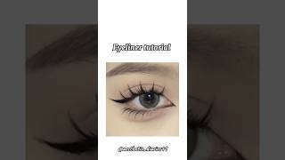 Eyeliner tutorial 🖤 shorts 10million trendingshorts youtube eyeliner eyelinertutorial easy [upl. by Lilac916]