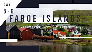 Faroe Islands Vestmanna Kvívík Vidareidi [upl. by Aitnom]