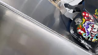 How to weld using pulse on aluminium [upl. by Dnalon85]