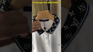 LV logo embroidered T shirt Review from BOOTSFY shirts shirt lv louisvuitton tshirt tshirts [upl. by Acinahs519]