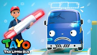 Car Repair Shop Song🛠️  Tayo Rescue Team Song  Song for Kids  Tayo the Little Bus [upl. by Anayet]