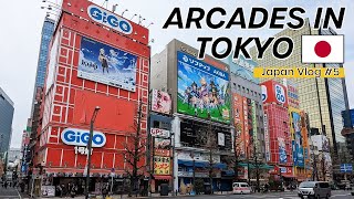 Tokyos BEST Arcades amp Crane Games Taito Station Shibuya  GiGO Akihabara [upl. by Anaek]