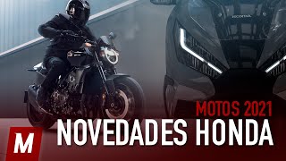 Novedades Honda Todas las motos presentadas para 2021 [upl. by Ihana]