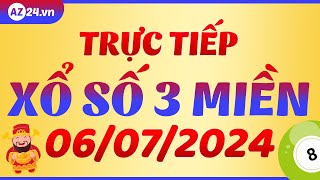 Trực tiếp xổ số ngày 6 tháng 7  Kết quả xổ số miền Nam XSMN miền Trung XSMT miền Bắc XSMB [upl. by Zantos]