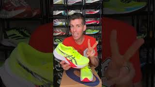 UNBOXING NEW RUNNING SHOES ASICS Magic Speed 4 shorts [upl. by Muiram]