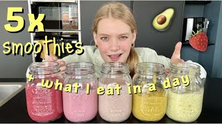 5x MAALTIJD SMOOTHIES  WHAT DO I EAT IN A DAY GEBLENDE SPECIAL  KAAKOPERATIE 4  ILSE DE ROO [upl. by Jonathon]