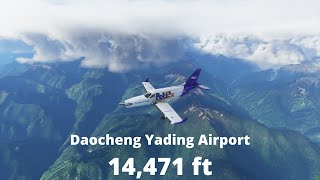 Microsoft Flight Simulator 2020  Daocheng Yading Airport ZUDC to Nogmung Airport Burma VYNM [upl. by Abita]