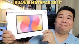 HUAWEI MATEPAD SE 11quot  UNBOXING SET UP AND HANDS ON TEST SRP PHP 11999 amp PHP 8999 PHILIPPINES [upl. by Harol]