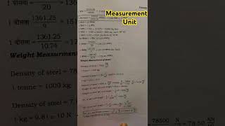 Measurement of Unit  Standard Conversation mesurement unitconversion landmeasurement [upl. by Terrel]