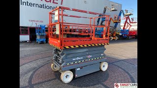 782644 SKYJACK SJIII4632 ELECTRIC SJ4632 SCISSOR WORK LIFT 2016 70030467 274HRS 1170CM [upl. by Koloski]