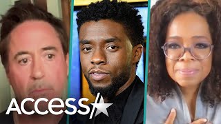 Chadwick Boseman Honored By Oprah Robert Downey Jr amp More [upl. by Asreht809]