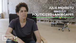 Julie Mehretu Politicized Landscapes  Art21 quotExtended Playquot [upl. by Sapphire850]