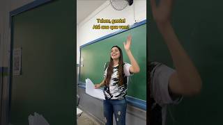 Mas não tem ano que vem 🥺😂 tchau terceirão 🩵 professora escola alunos ferias humor shorts [upl. by Roderica213]