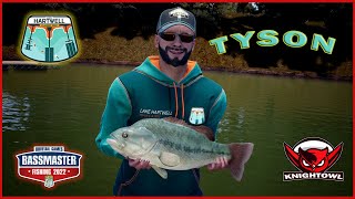 How to Catch Legendary Tyson on Lake Hartwell for Bassmaster Fishing 2022 [upl. by Einiar]