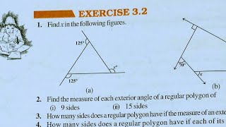 Class 8th maths l Exercise 32 l Chapter 3 l NCERT l Solution l understanding Quadrilateral [upl. by Amees]