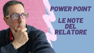 Power Point  le note del relatore [upl. by Fergus662]