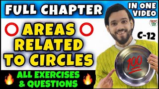 Circles  Areas Related To Circles  Class 10 Maths Chapter Number 12  All ExercisesQuestionsCBSE [upl. by Norina]