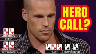 Patrik Antonius Considers a Loose Call vs Daniel Negreanu [upl. by Kakalina822]