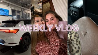 Weekly Vlog  Nous avons acheté une nouvelle voiture Book Haul amp Soirée entre amis [upl. by Lattie38]