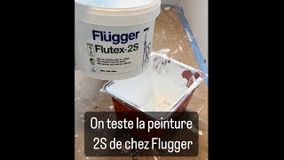 Peindre un plafond sans trace avec le 2S de chez flugger [upl. by Atnauq]