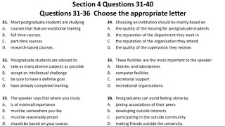 IELTS Listening test MCQ only [upl. by Damour]