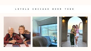 LOYOLA CHICAGO DORM TOUR 💘FIRST YOUTUBE VIDEO EVER [upl. by Aihsened525]