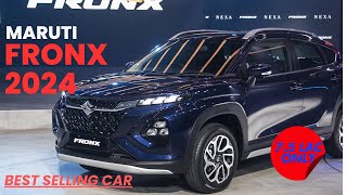 Maruti FronX 2024  Top selling SUV in 8 lac only  Review Price variant amp Features fronxreview [upl. by Niwrad509]