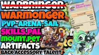 Warmonger not a Warbringer Build  Legend of Mushroom Rush Sea [upl. by Parthena891]