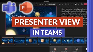 Presenter View in Microsoft Teams meetings – the BEST way to present PowerPoint [upl. by Nahraf94]