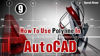 how to use Polyline amp SPLine in AutoCAD [upl. by Ssirk]