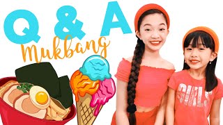 Q amp A with KAYCEE amp RACHEL MUKBANG EDITION  Kaycee amp Rachel In WONDERLAND FAMILY [upl. by Nace]