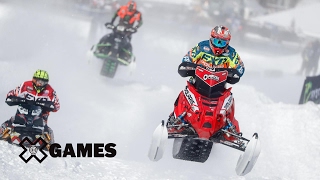 Petter Narsa wins Snowmobile SnoCross gold [upl. by Htedirem]