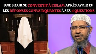 Alhamdoulilah Elle se convertit à LISLAM après avoir eu la Réponse à ses 4 Question [upl. by Adyan]