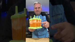 How to Make Orange Creamsicle Popsicles at Home dessert icecream shorts [upl. by Berthoud]