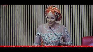 She is very intelligent very charismatic and very beautiful  Nigerian Senate screen Bianca Ojukwu [upl. by Rimidalg]