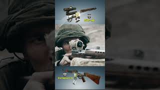 quotSS Sniper using USSR SVT40 quot  WWII Guns ww2 war shorts 1944 viral [upl. by Christoph]