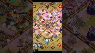 Clash of clans Lavaloon amp ice Minion Attack Th11 War Base clashofclans coc supercell sumit007 [upl. by Eeramit]