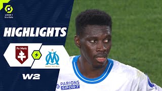 FC METZ  OLYMPIQUE DE MARSEILLE 2  2  Highlights  FCM  OM  20232024 [upl. by Htebizile]