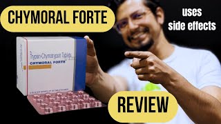 Chymoral forte tablet uses in Hindi  Benefits dose side effects  chymoral forte review in Hindi [upl. by Yehudit407]