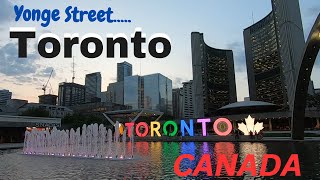 Yonge StreetToronto Canada [upl. by Miculek]