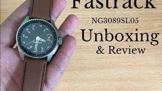 Fastrack NG3089SL05 Watch Unboxing and Review [upl. by Drofdeb]