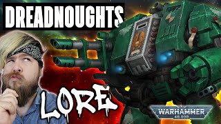 The DARK Reality Of Dreadnoughts  Warhammer 40k Lore [upl. by Iderf97]