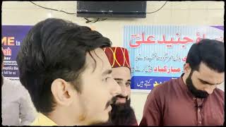 Kashif Ali Shah Media Talk At Sargodha  Shah Foundation [upl. by Bautram645]