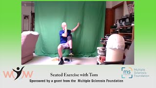 20241022 Seated Exercise with Tom sponsored by the Multiple Sclerosis Foundation [upl. by Enitsirc]