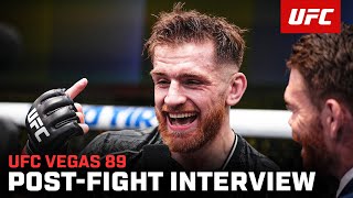 Edmen Shahbazyan PostFight Interview  UFC Vegas 89 [upl. by Ibot]