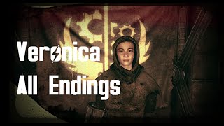 Veronica Santangelo All Endings  Fallout New Vegas [upl. by Nnaytsirk807]